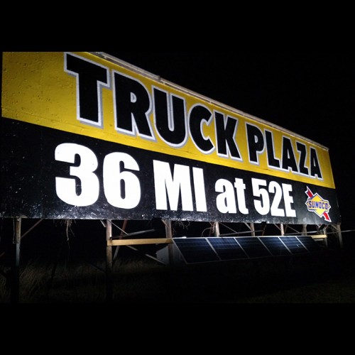 Solar Billboard Lights & Lighting Systems