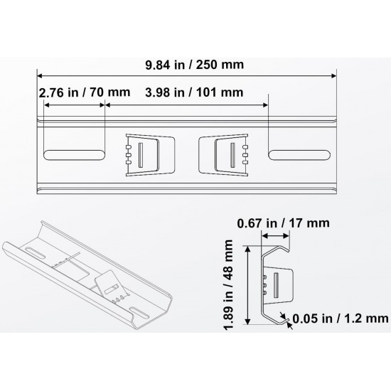 PE11 Universal Bracket & Adjustable Banding Strap
