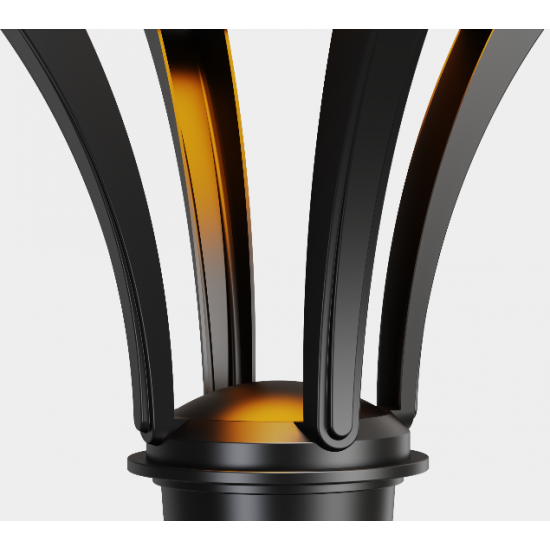 PO38 Solar 15W~25W LED Street Light (With Pole)