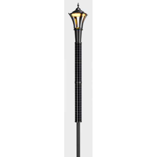 PO38 Solar 15W~25W LED Street Light (With Pole)