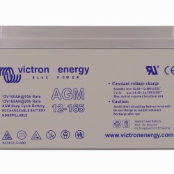 Victron 12V/165Ah AGM Deep Cycle Battery