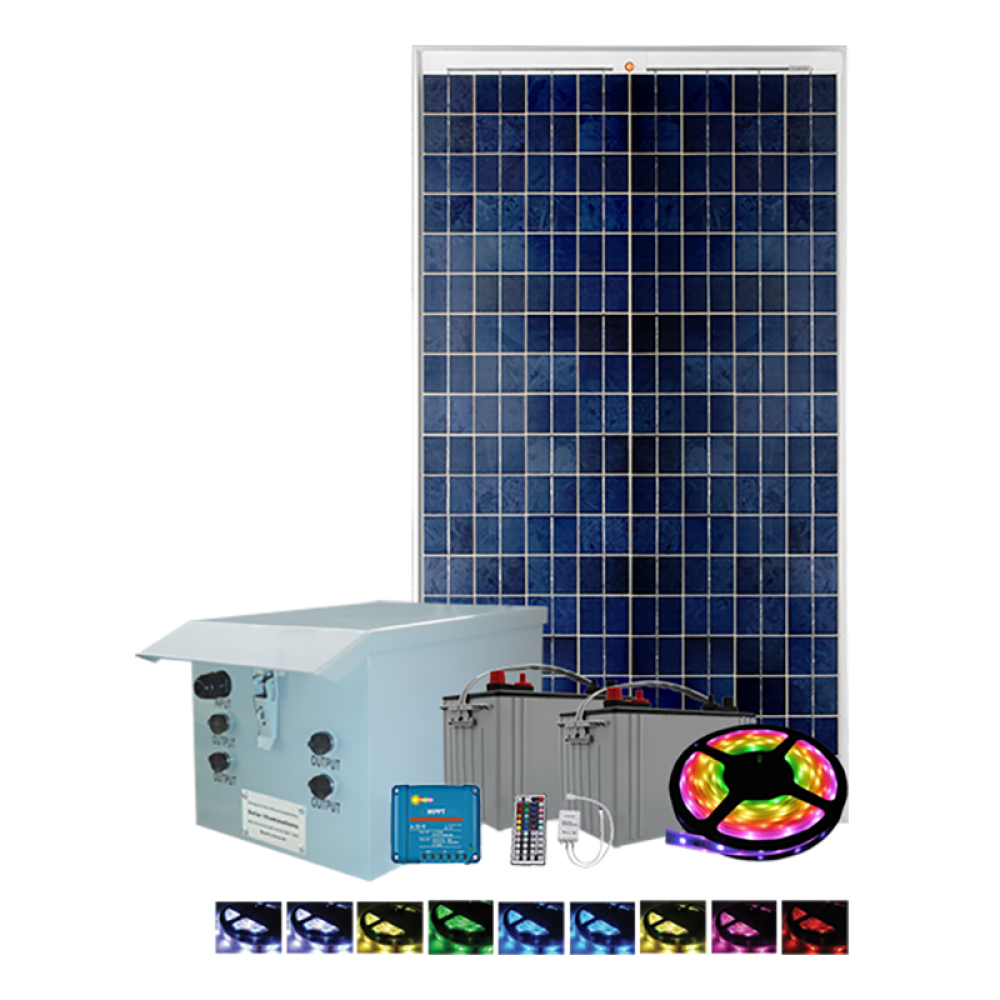 FL21 Solar Flexible LED Ribbon Light Kit (1 Roll)