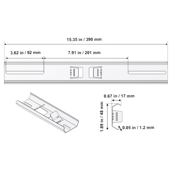 PE11 Universal Bracket & Adjustable Banding Strap