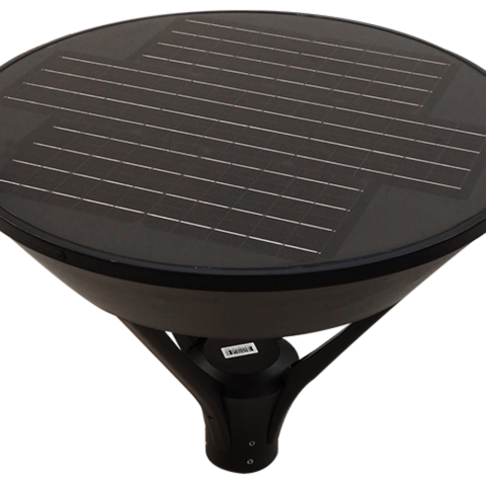 PL23 Solar Pole Top Light Fixture