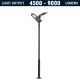 SL63 Solar 20W~40W LED Parking Lot Light (With Pole)