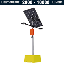 SL18 Solar Portable Area Light (With Pole)