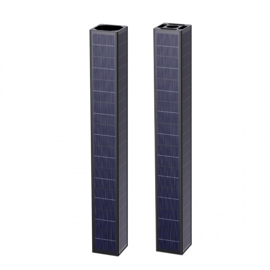 SL78 Solar Double 24W~60W LED Street Light (With Pole)