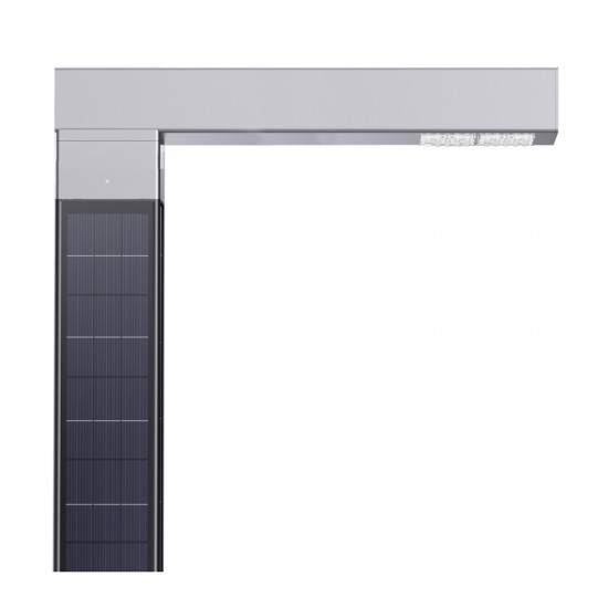 SL78 Solar Double 24W~60W LED Street Light (With Pole)