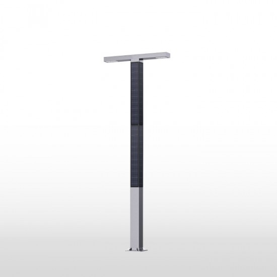 SL78 Solar Double 24W~60W LED Street Light (With Pole)